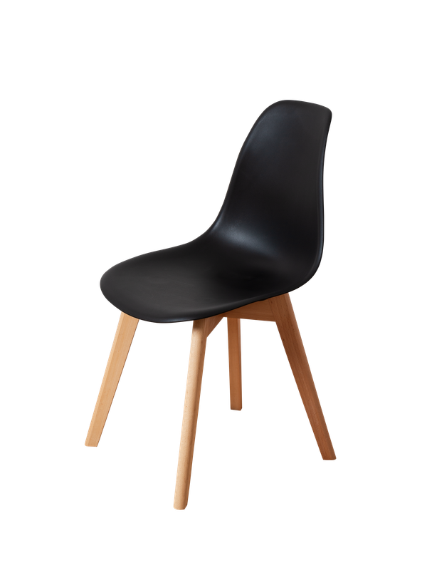 DERSTUHL Комплект стульев пластиковых 4 шт Grand Wood Eames