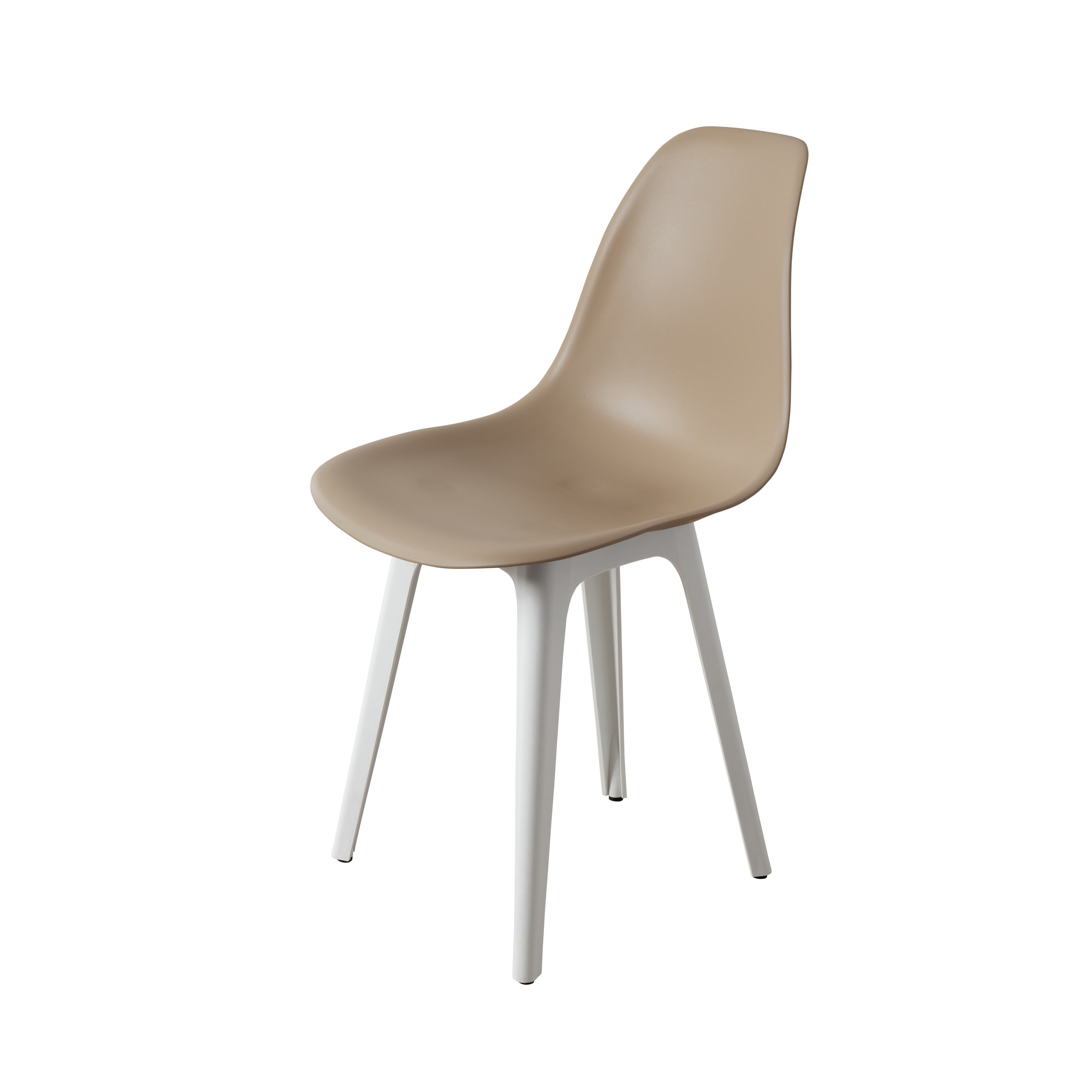 DERSTUHL Стул пластиковый Plast White Eames