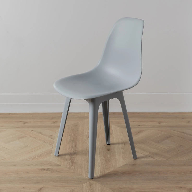 DERSTUHL Комплект стульев пластиковых 4 шт Plast Grey Eames (изображение №8)