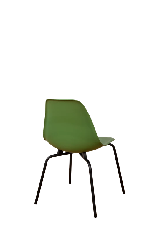 DERSTUHL Комплект стульев пластиковых 2 шт Elegant Black Eames (изображение №5)