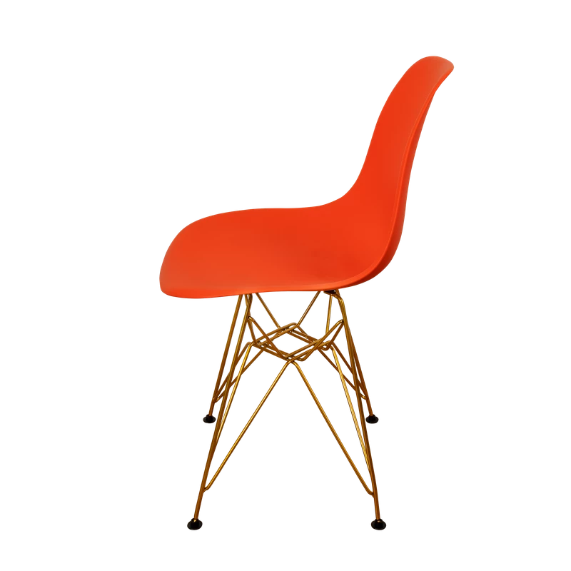 DERSTUHL Комплект стульев пластиковых 2 шт Gold Eames (изображение №4)