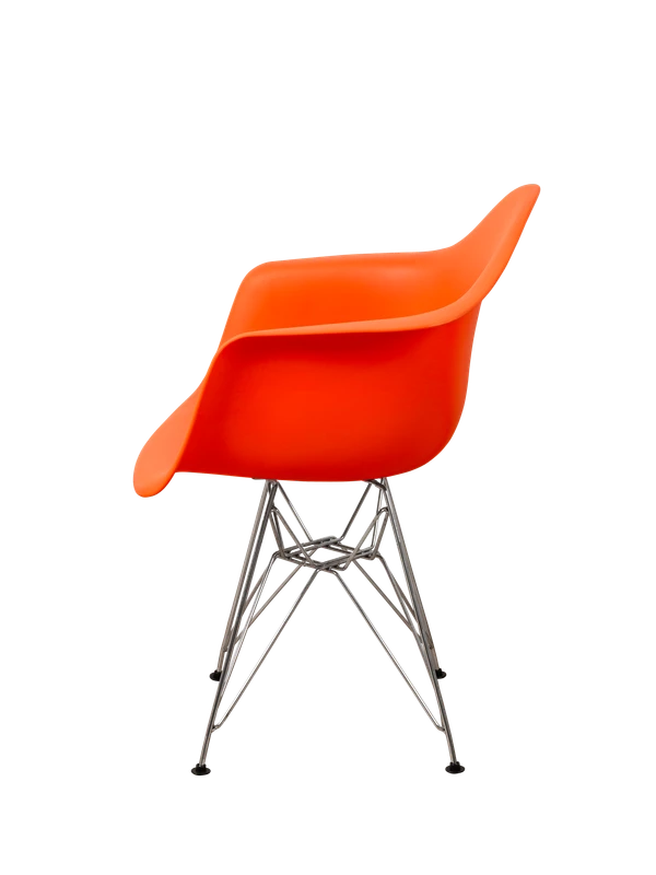 DERSTUHL Комплект стульев пластиковых 4 шт Chrom Eames (изображение №4)