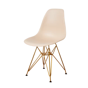 DERSTUHL Комплект стульев пластиковых 4 шт Gold Eames