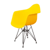 DERSTUHL Стул-кресло из пластика Black Eames