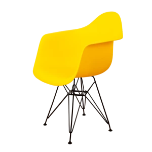 DERSTUHL Комплект стульев пластиковых 4 шт Black Eames