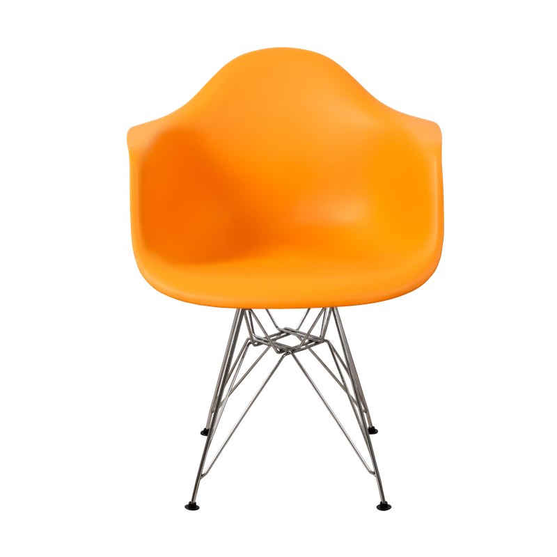 DERSTUHL Комплект стульев пластиковых 4 шт Chrom Eames (изображение №3)
