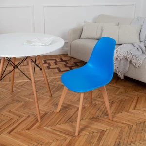 Второе фото. DERSTUHL Комплект стульев пластиковых 2 шт Grand Wood Eames