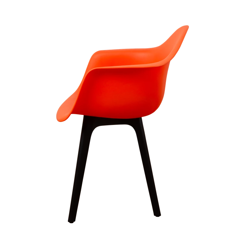DERSTUHL Комплект стульев пластиковых 4 шт Plast Eames (изображение №4)