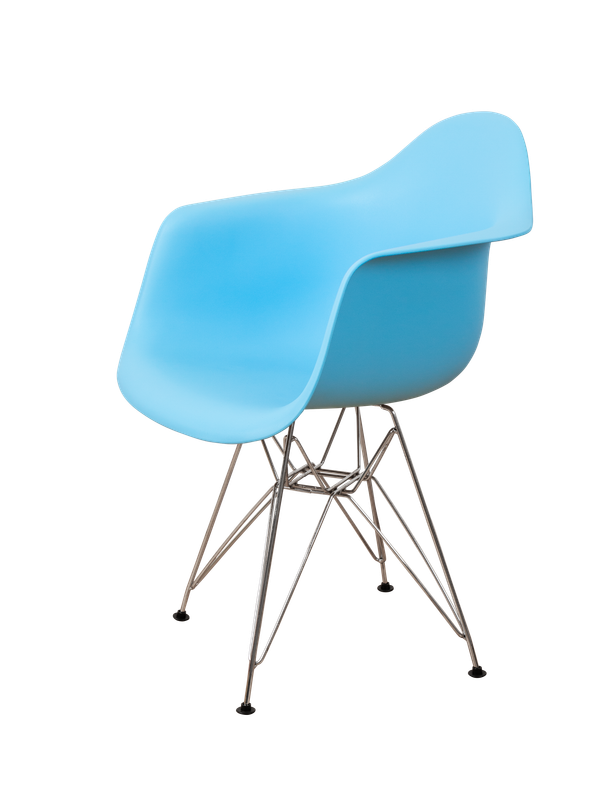 DERSTUHL Комплект стульев пластиковых 2 шт Chrom Eames