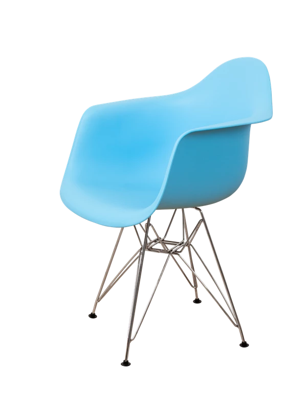 DERSTUHL Комплект стульев пластиковых 2 шт Chrom Eames (изображение №1)