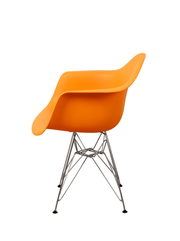 DERSTUHL Комплект стульев пластиковых 4 шт Chrom Eames (изображение №4)