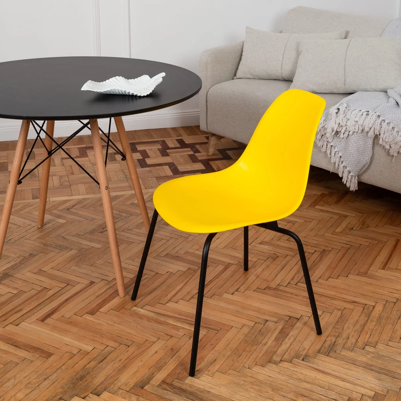 DERSTUHL Комплект стульев пластиковых 2 шт Elegant Black Eames (изображение №6)