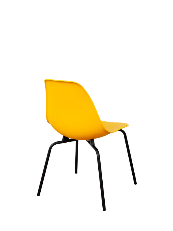 DERSTUHL Комплект стульев пластиковых 2 шт Elegant Black Eames (изображение №5)
