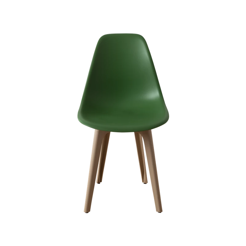 DERSTUHL Комплект стульев пластиковых 4 шт Plast Dark Beige Eames (изображение №3)
