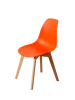 DERSTUHL Комплект стульев пластиковых 4 шт Grand Wood Eames