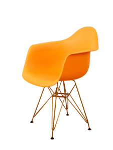 DERSTUHL Комплект стульев пластиковых 4 шт Gold Eames