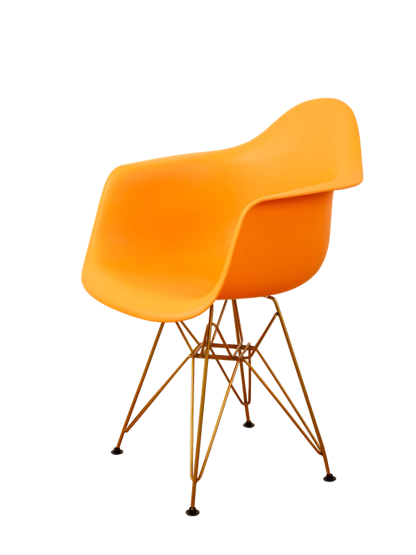 DERSTUHL Стул-кресло из пластика Gold Eames (изображение №1)