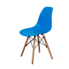 DERSTUHL Комплект стульев пластиковых 2 шт Wood Eames