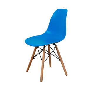 DERSTUHL Комплект стульев пластиковых 4 шт Wood Eames