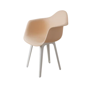 DERSTUHL Комплект стульев пластиковых 2 шт Plast White Eames