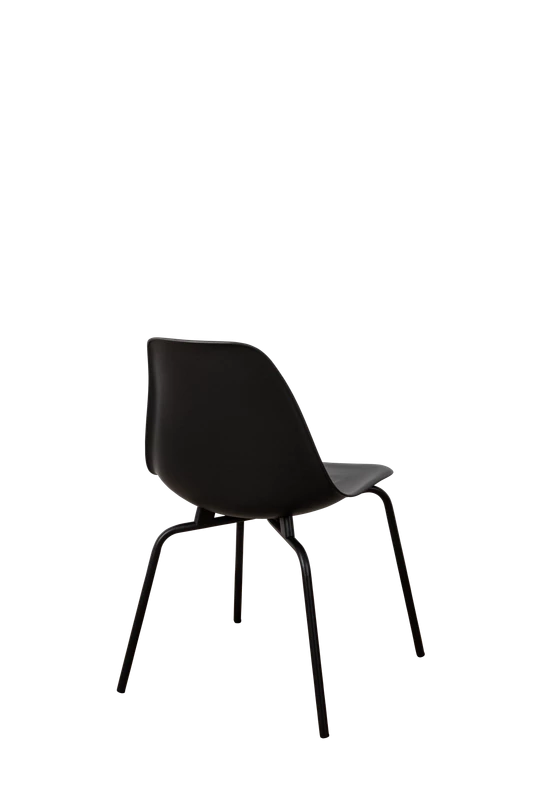 DERSTUHL Комплект стульев пластиковых 2 шт Elegant Black Eames (изображение №5)