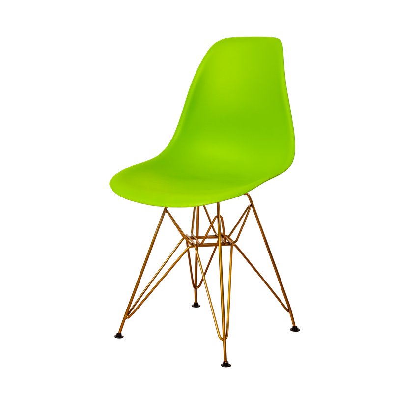 DERSTUHL Комплект стульев пластиковых 2 шт Gold Eames