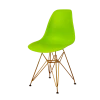 DERSTUHL Комплект стульев пластиковых 2 шт Gold Eames