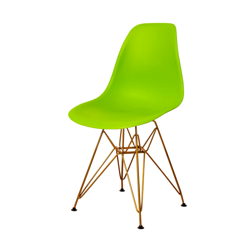DERSTUHL Комплект стульев пластиковых 2 шт Gold Eames (изображение №1)