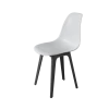 DERSTUHL Комплект стульев пластиковых 2 шт Plast Dark Grey Eames