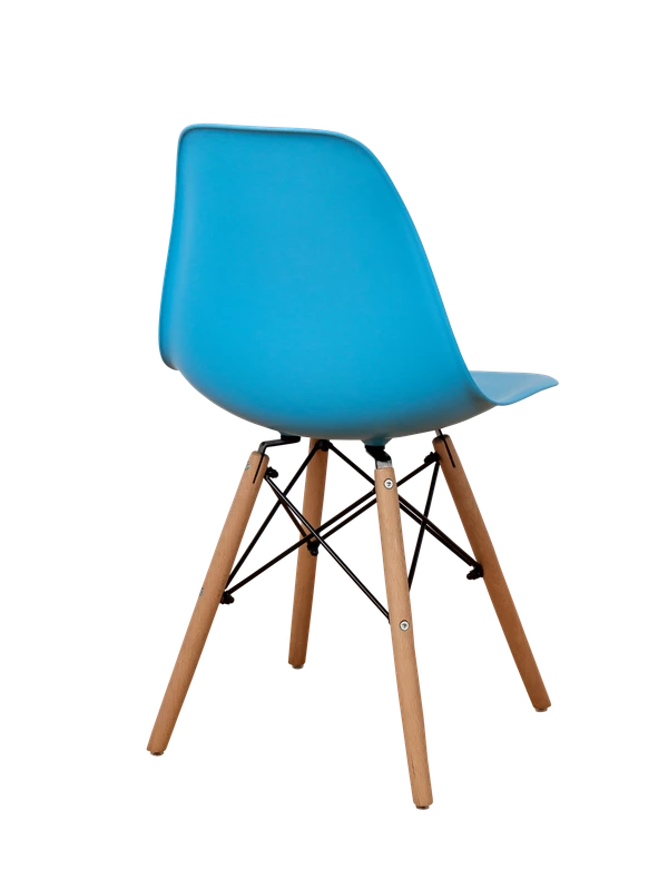 DERSTUHL Комплект стульев пластиковых 4 шт Wood Eames (изображение №5)