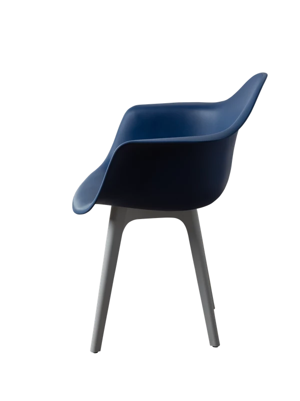 DERSTUHL Стул-кресло из пластика Plast Grey Eames (изображение №4)