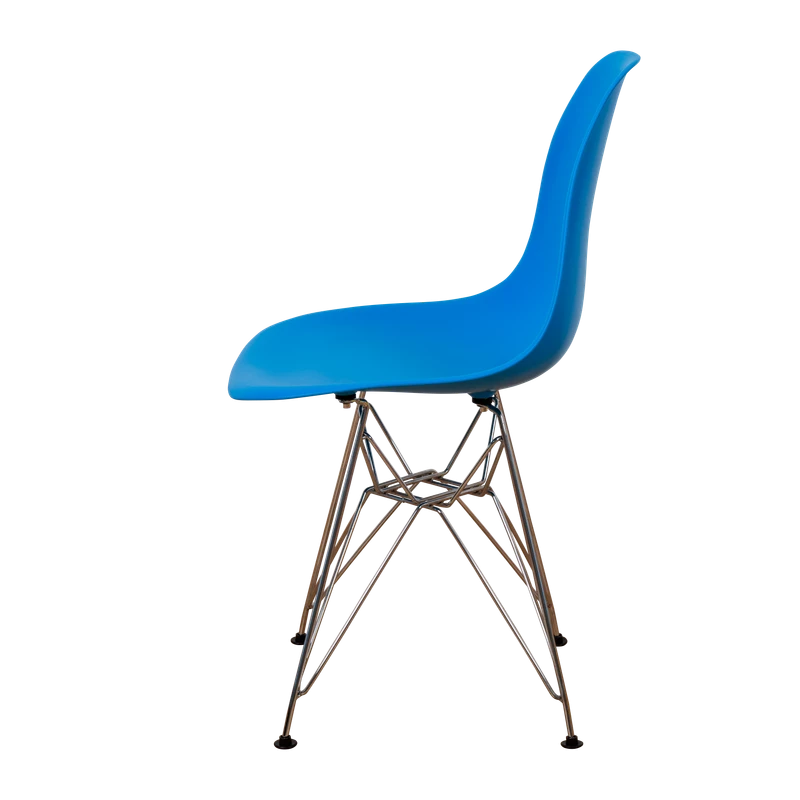 DERSTUHL Комплект стульев пластиковых 4 шт Chrom Eames (изображение №4)