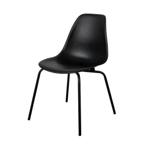 DERSTUHL Комплект стульев пластиковых 2 шт Elegant Black Eames
