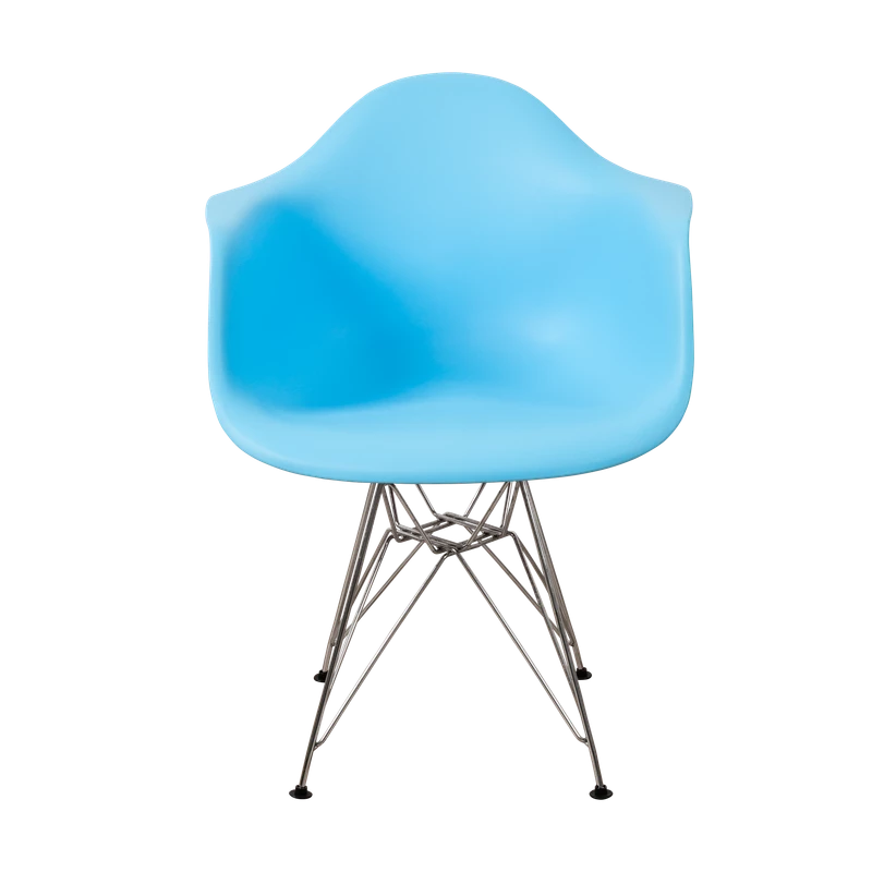 DERSTUHL Комплект стульев пластиковых 2 шт Chrom Eames (изображение №3)