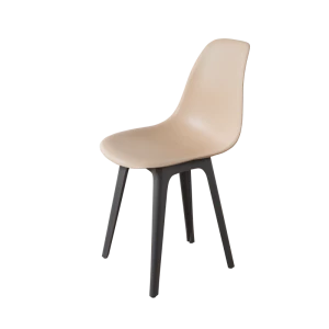 DERSTUHL Комплект стульев пластиковых 4 шт Plast Dark Grey Eames
