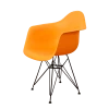 DERSTUHL Комплект стульев пластиковых 2 шт Black Eames