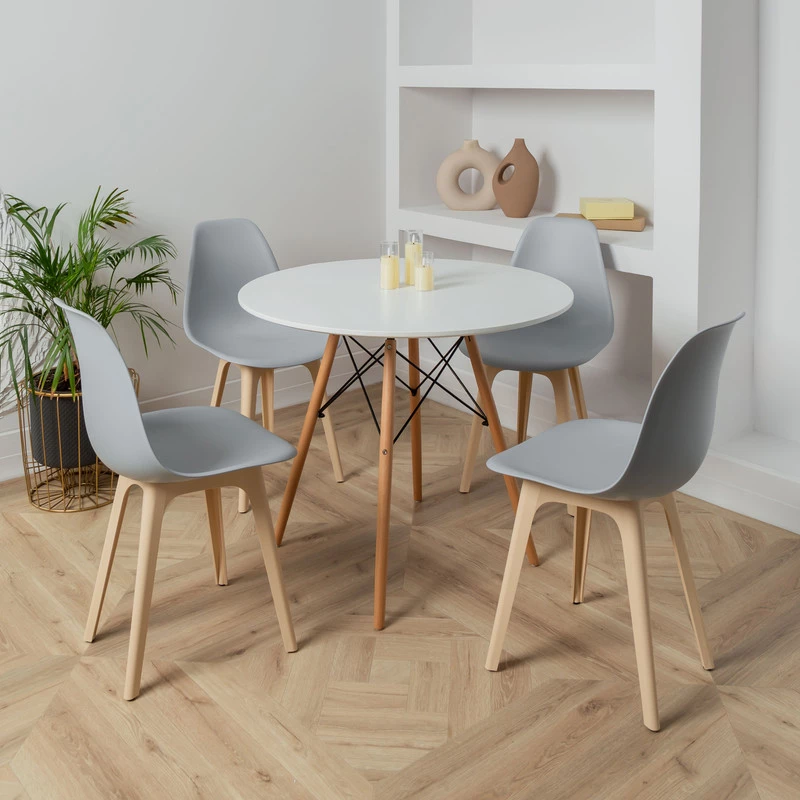 DERSTUHL Стул пластиковый Plast Beige Eames (изображение №2)