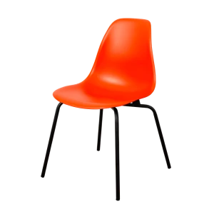 DERSTUHL Стул пластиковый Elegant Black Eames