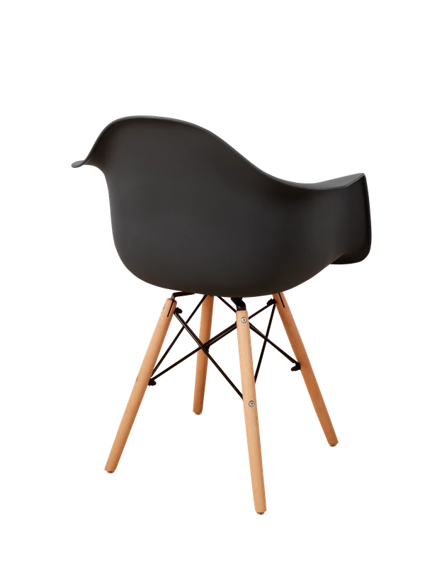DERSTUHL Комплект стульев пластиковых 2 шт Wood Eames (изображение №4)