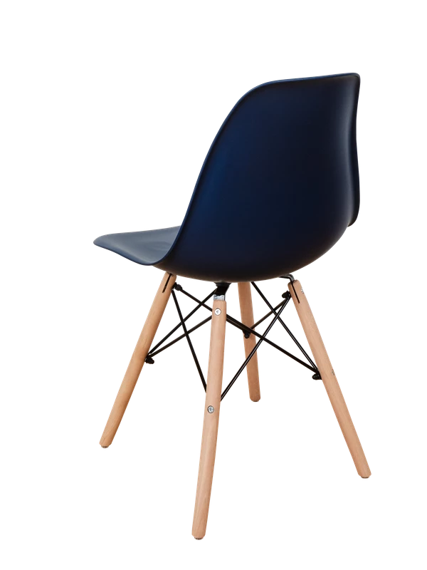 DERSTUHL Комплект стульев пластиковых 4 шт Wood Eames (изображение №5)