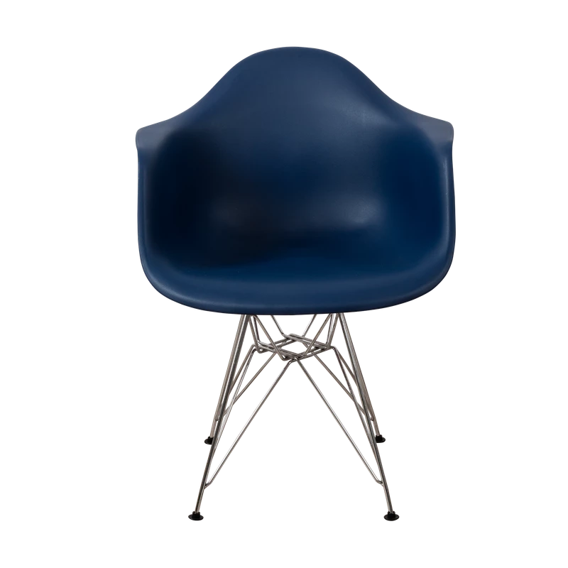 DERSTUHL Комплект стульев пластиковых 2 шт Chrom Eames (изображение №3)