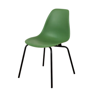 DERSTUHL Комплект стульев пластиковых 2 шт Elegant Black Eames