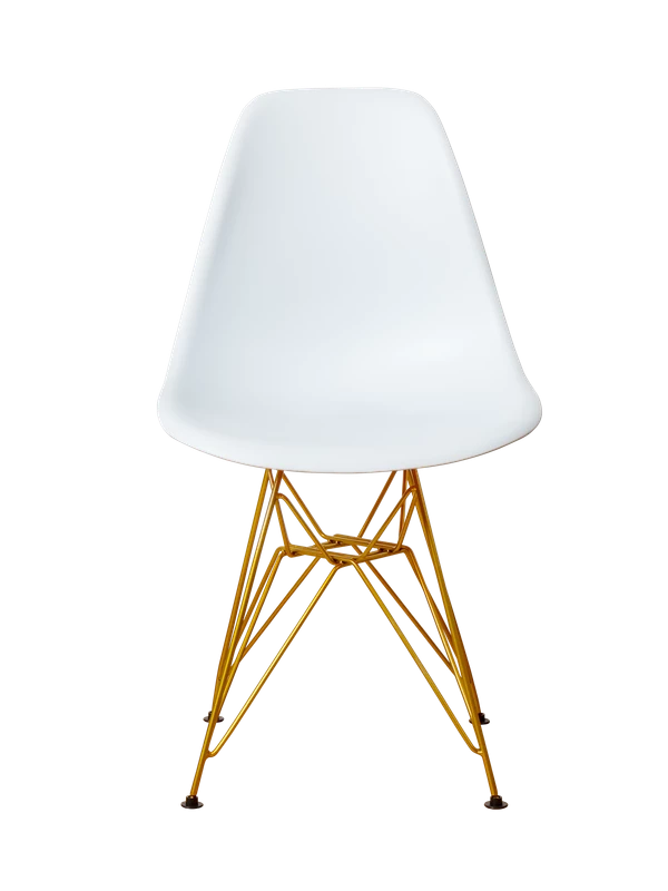 DERSTUHL Комплект стульев пластиковых 2 шт Gold Eames (изображение №3)