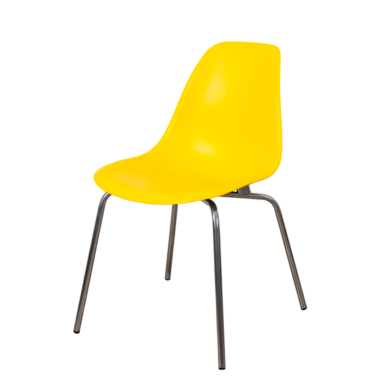 DERSTUHL Стул пластиковый Elegant Chrom Eames