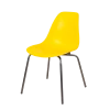DERSTUHL Комплект стульев пластиковых 4 шт Elegant Chrom Eames