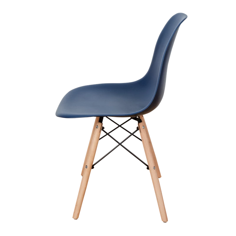 DERSTUHL Комплект стульев пластиковых 4 шт Wood Eames (изображение №4)