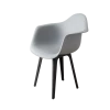 DERSTUHL Комплект стульев пластиковых 2 шт Plast Dark Grey Eames
