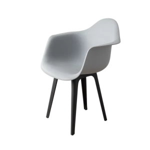 DERSTUHL Стул-кресло из пластика Plast Dark Grey Eames