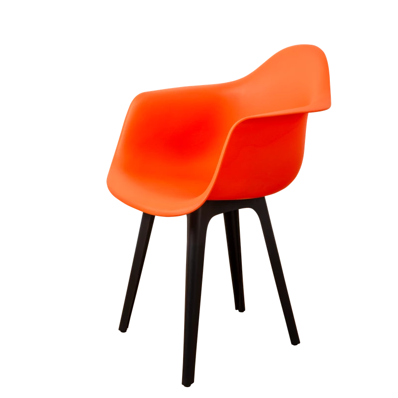 DERSTUHL Комплект стульев пластиковых 4 шт Plast Eames (изображение №1)