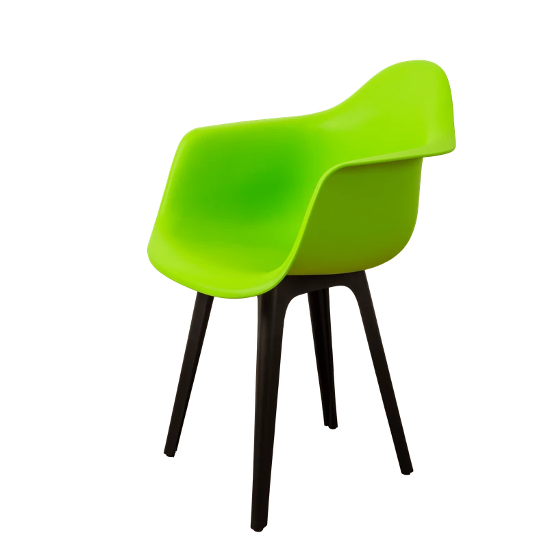 DERSTUHL Стул-кресло из пластика Plast Eames (изображение №1)